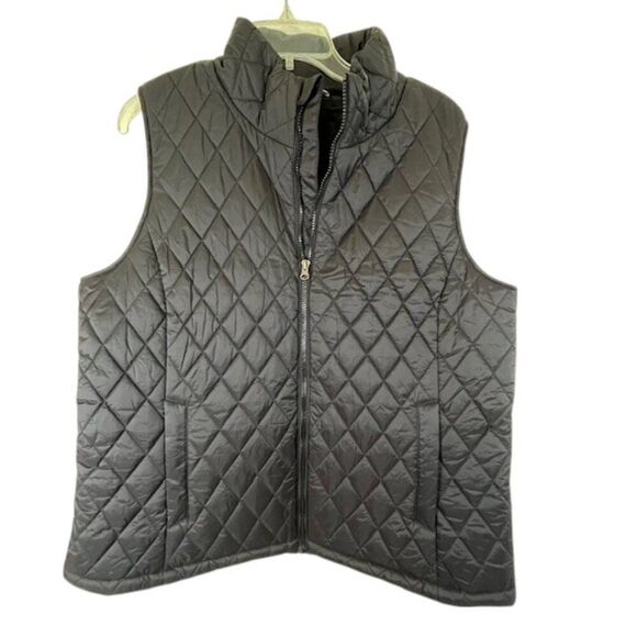 Time and Tru Jackets & Blazers - Time and Tru Vest Black New without Tags  - Size 16/18